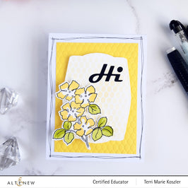 Photocentric Stencil Fine Tulle Stencil