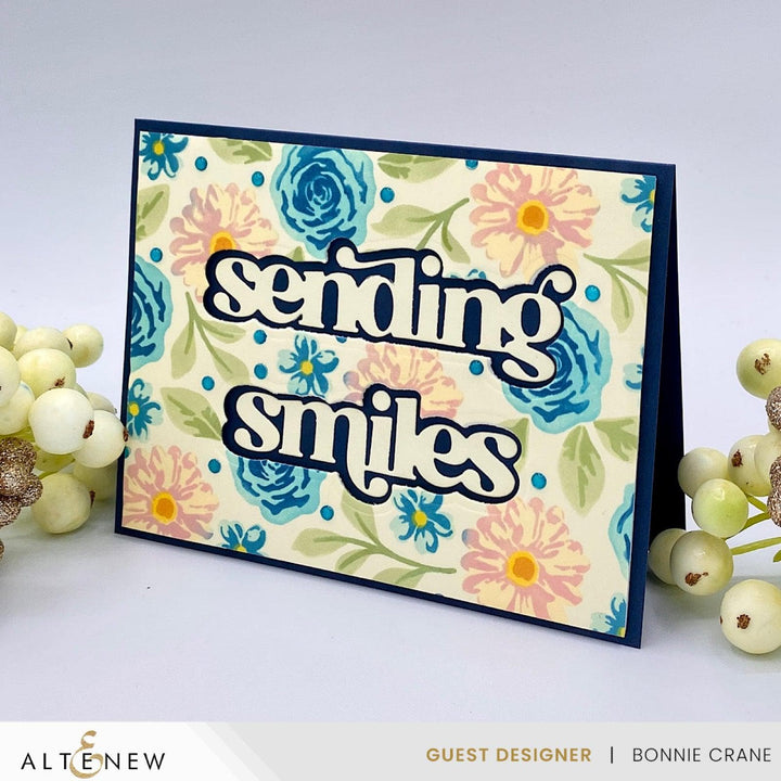 Floral Radiance Layering Stencil Set (4 in 1)