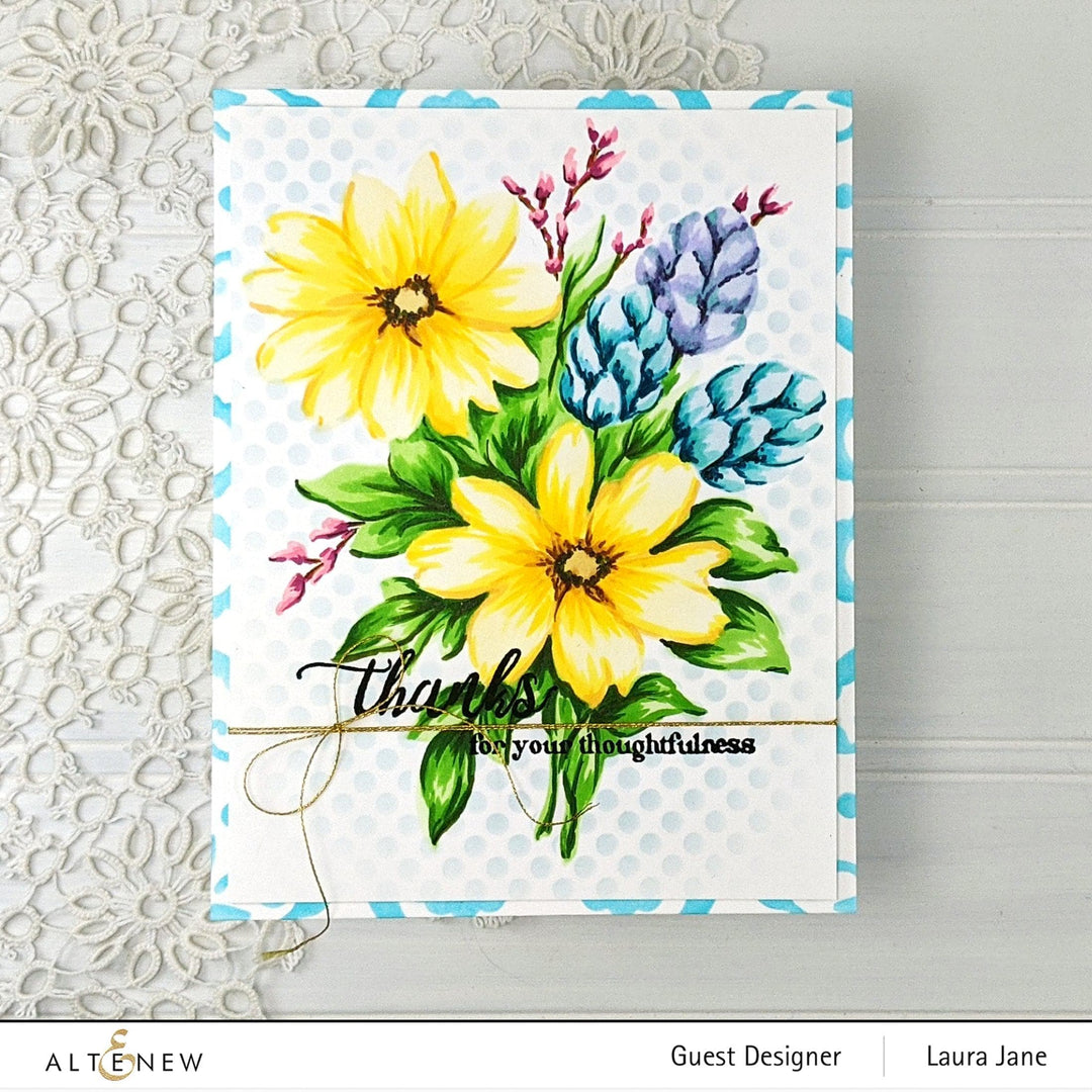 Photocentric Stencil Flower Bunch Simple Layering Stencil Set (4 in 1)