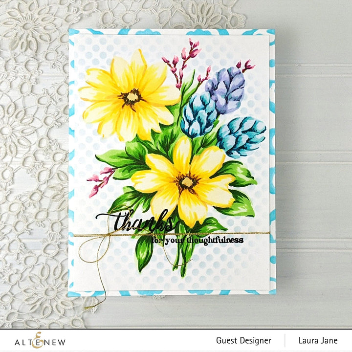 Photocentric Stencil Flower Bunch Simple Layering Stencil Set (4 in 1)