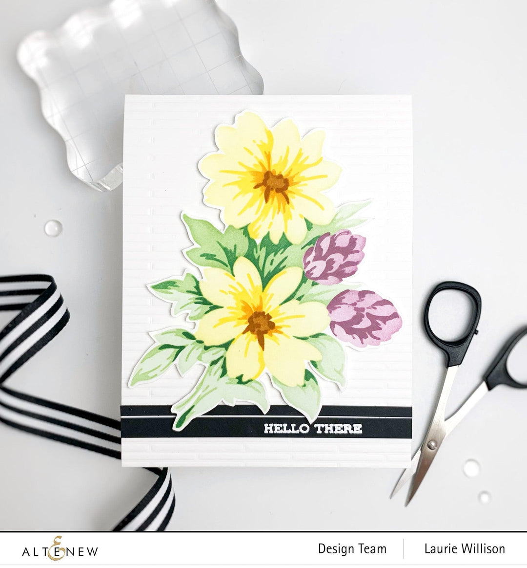 Photocentric Stencil Flower Bunch Simple Layering Stencil Set (4 in 1)