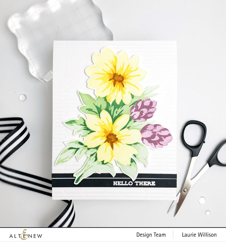 Photocentric Stencil Flower Bunch Simple Layering Stencil Set (4 in 1)