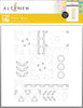 Flower Shine Simple Coloring Stencil Set (5 in 1)