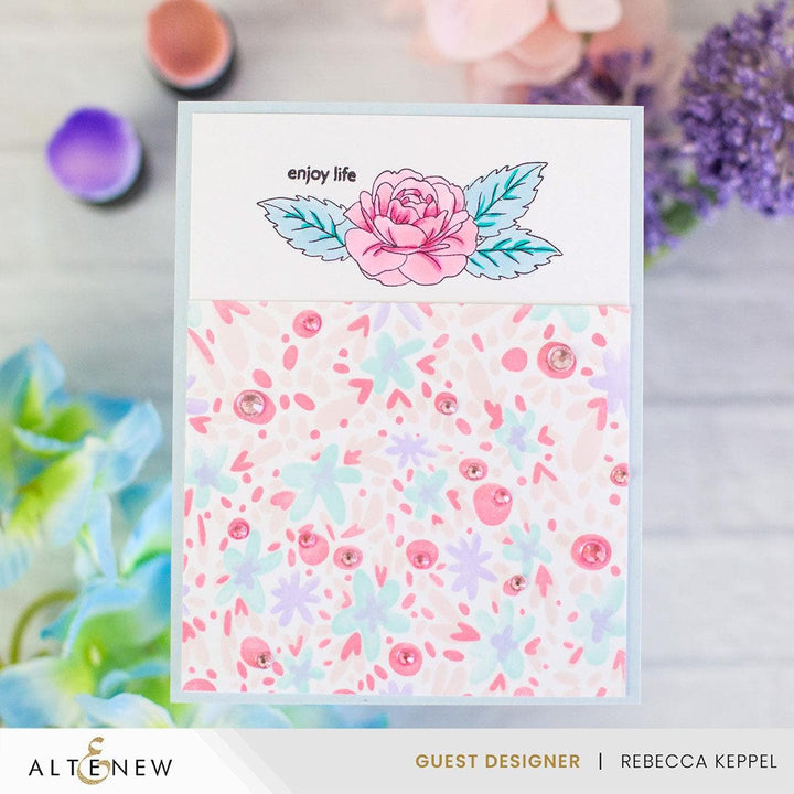 Flowers & Petals Layering Stencil Set (4 in 1)