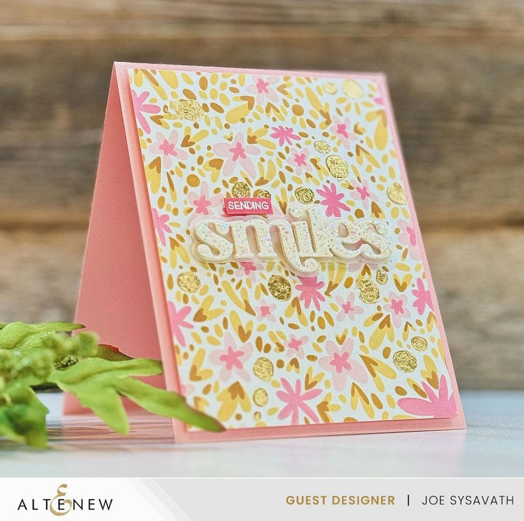 Flowers & Petals Layering Stencil Set (4 in 1)