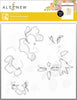 EXP Factors Stencil Flowery Bouquet Simple Coloring Stencil Set (3 in 1)