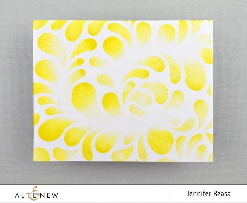 Photocentric Stencil Flowing Drops Stencil