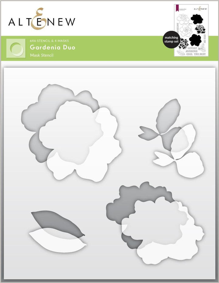 Photocentric Stencil Gardenia Duo Mask Stencil