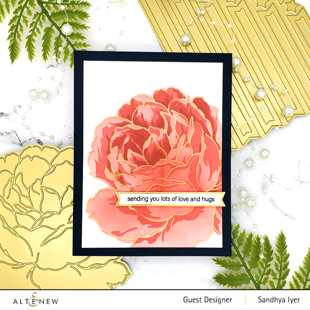 EXP Factors Stencil Gilded Rose Layering Stencil Set (3 in 1)