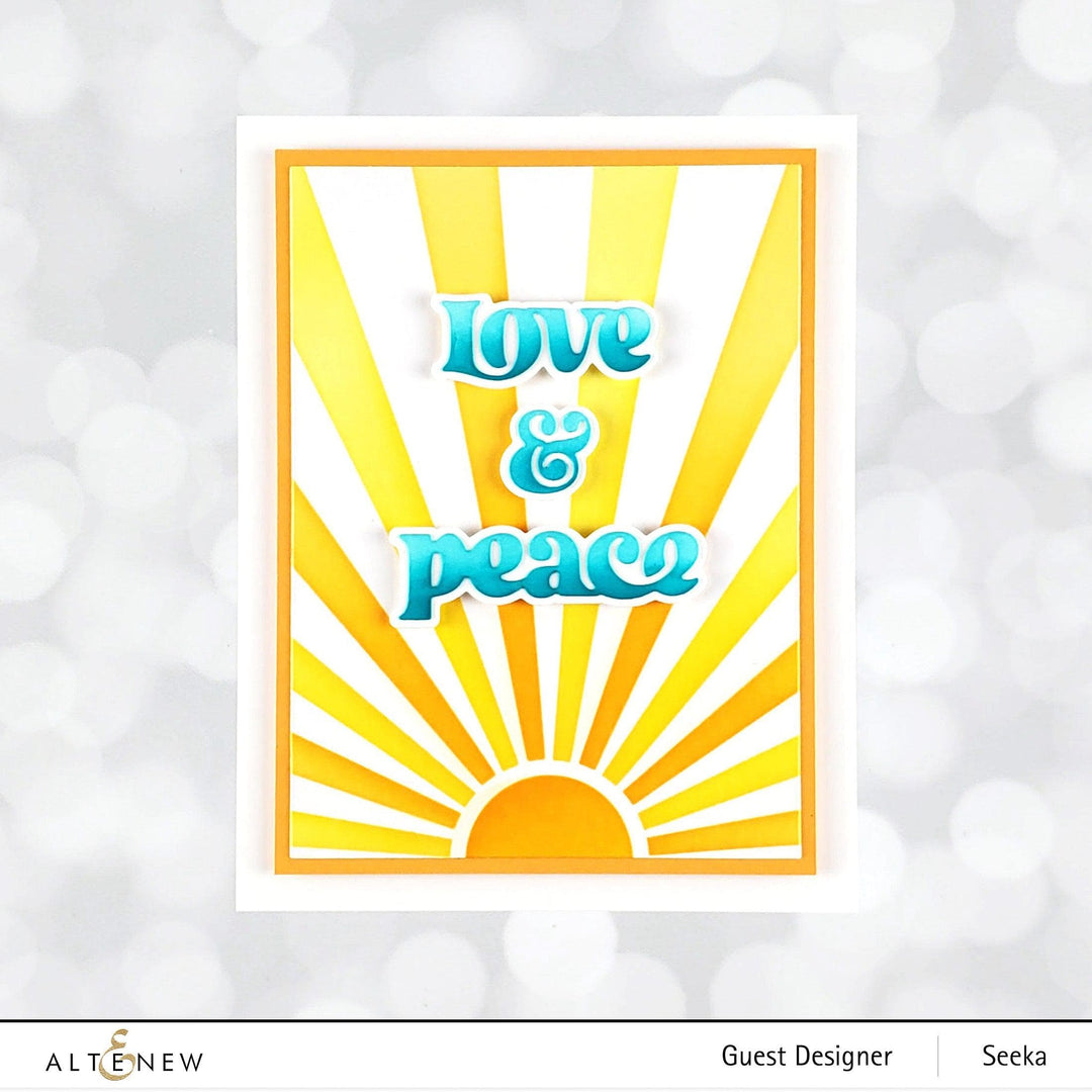 EXP Factors Stencil Good Vibes Stencil Set (3 in 1)