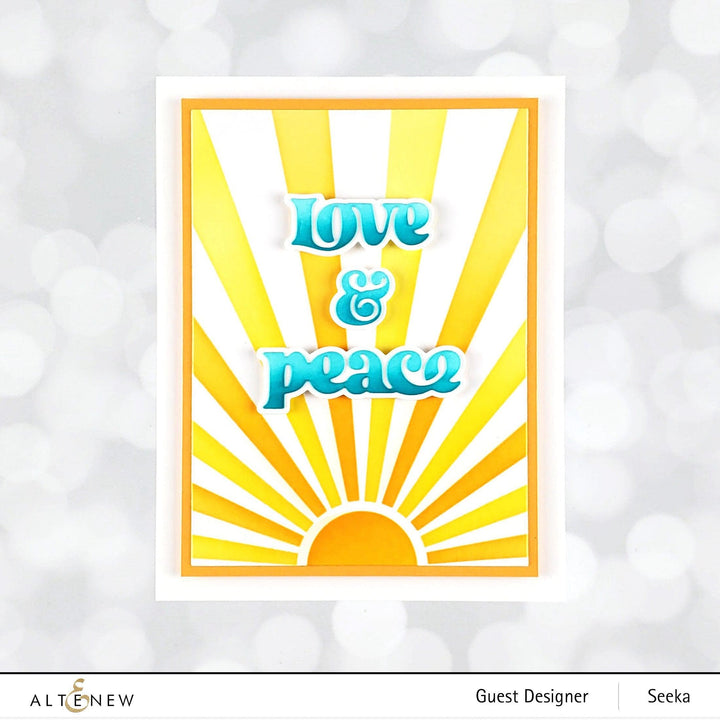 EXP Factors Stencil Good Vibes Stencil Set (3 in 1)