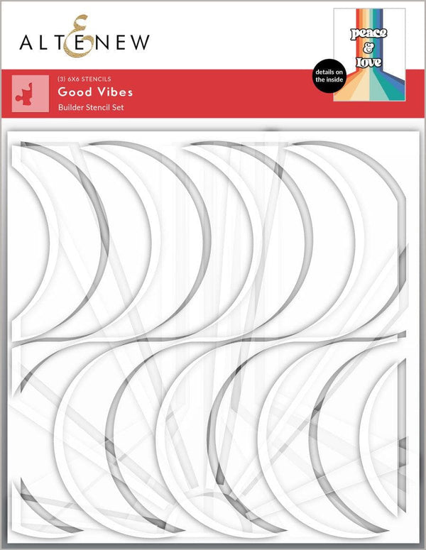 EXP Factors Stencil Good Vibes Stencil Set (3 in 1)