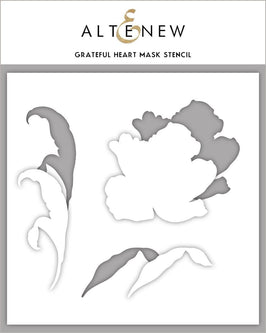 Photocentric Stencil Grateful Heart Mask Stencil