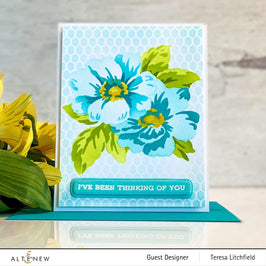 Photocentric Stencil Greenwood Flowers Stencil Set (3 in 1)
