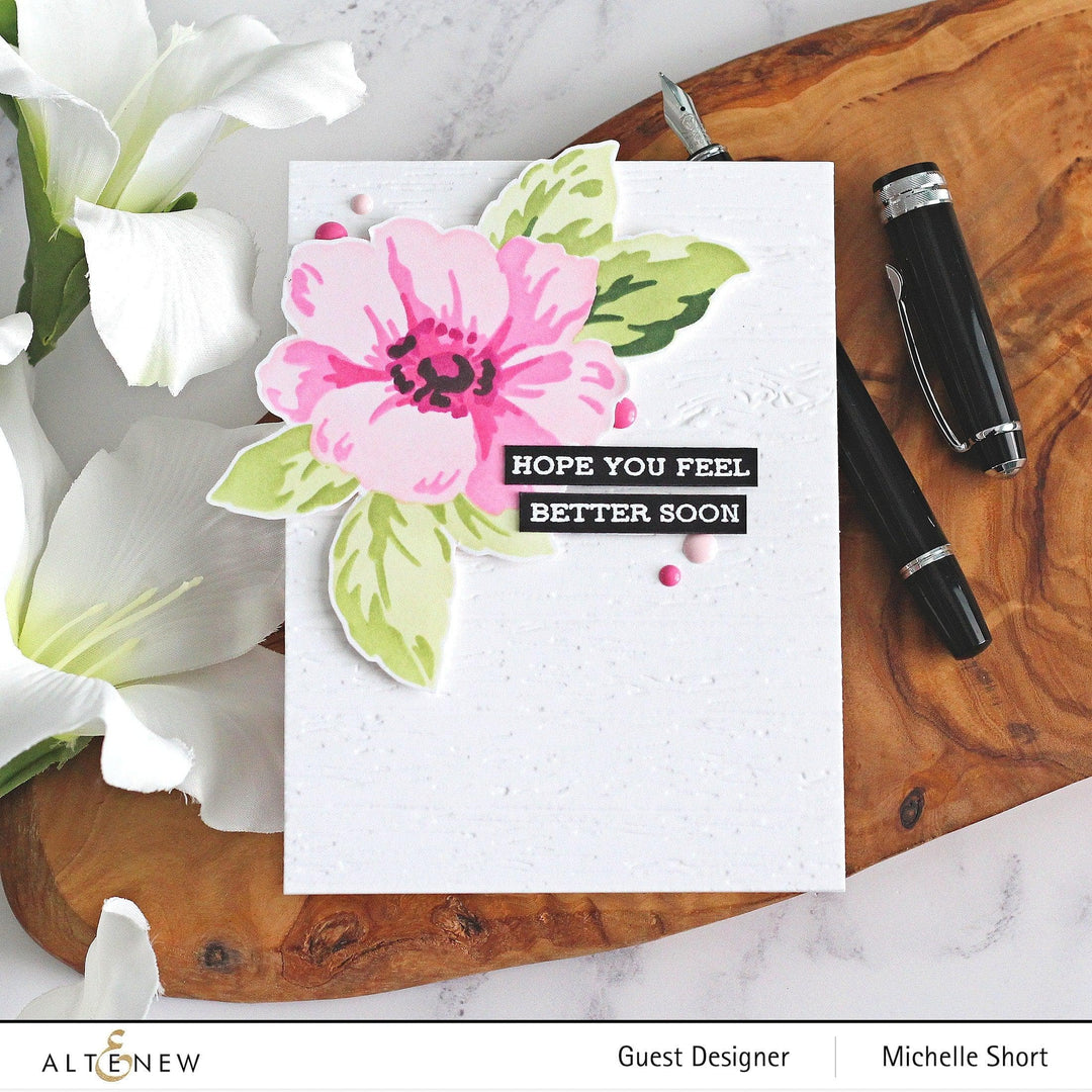 Photocentric Stencil Greenwood Flowers Stencil Set (3 in 1)