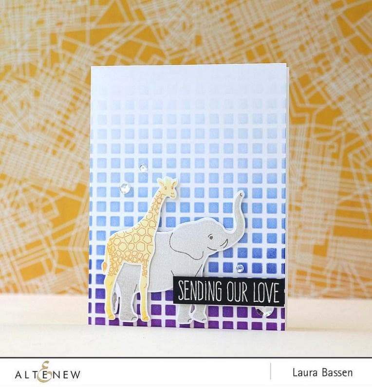 Photocentric Stencil Grid Stencil