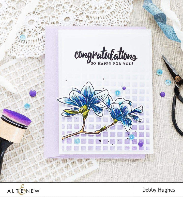 Photocentric Stencil Grid Stencil