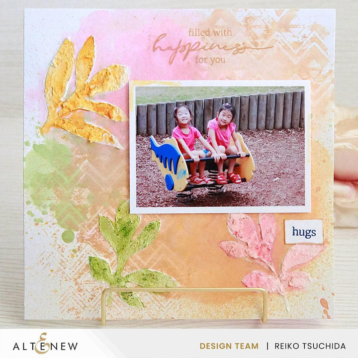 Heritage Chevron Weaves Stencil