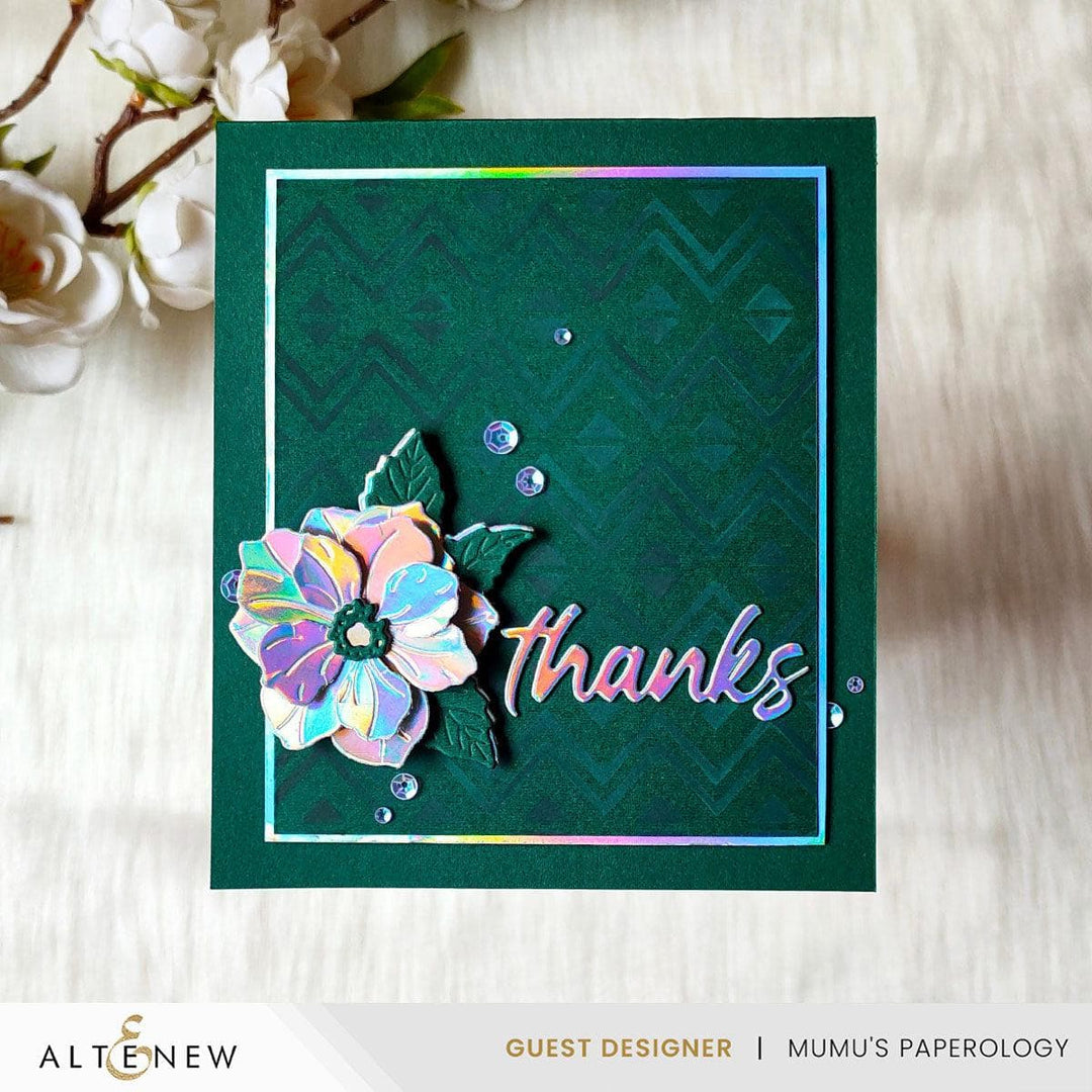 Heritage Chevron Weaves Stencil