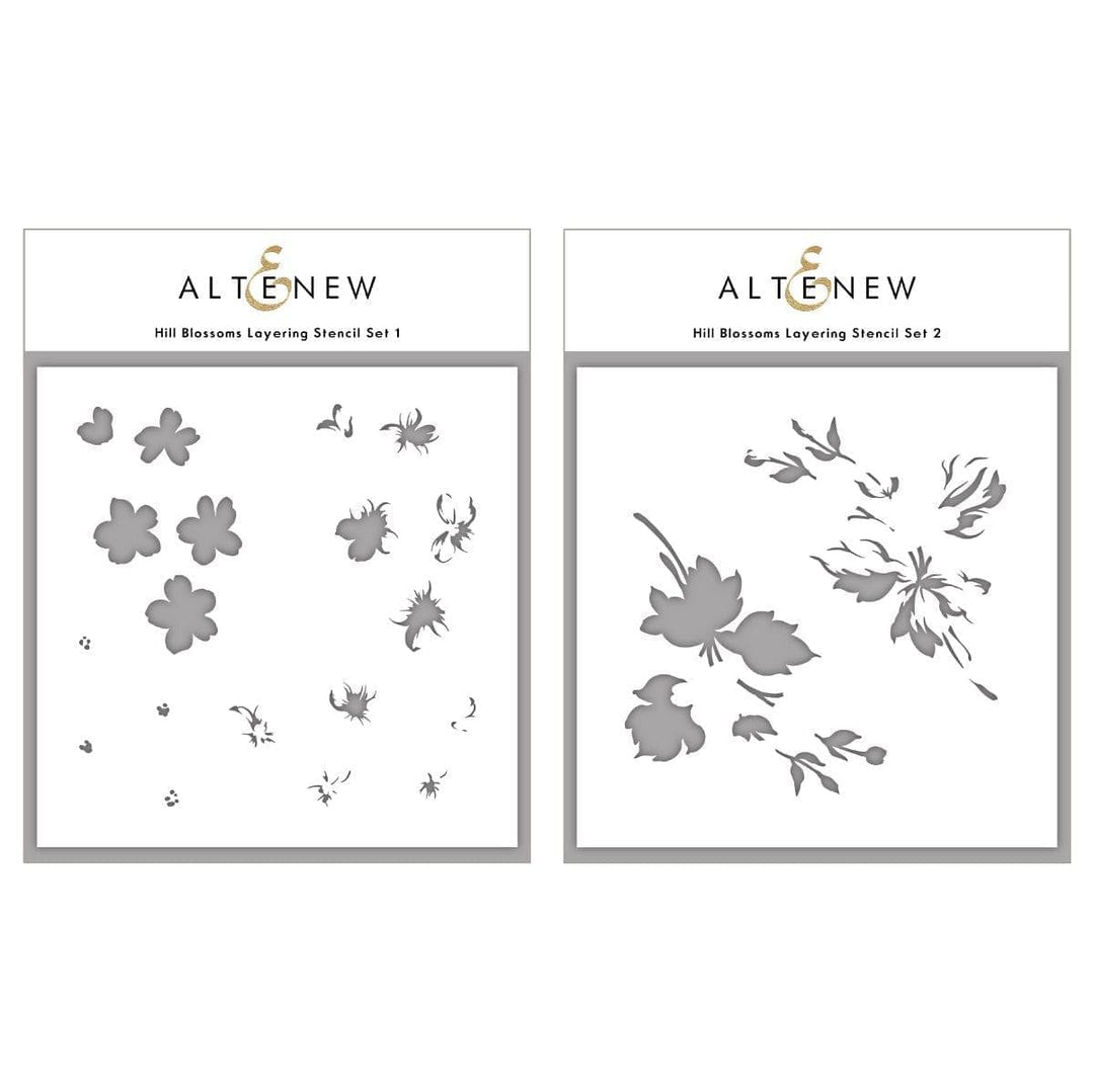 EXP Factors Stencil Hill Blossoms Layering Stencil Set (2 in 1)