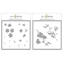 EXP Factors Stencil Hill Blossoms Layering Stencil Set (2 in 1)