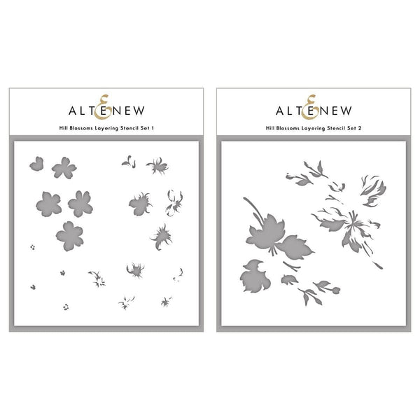 EXP Factors Stencil Hill Blossoms Layering Stencil Set (2 in 1)