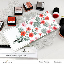 EXP Factors Stencil Hill Blossoms Layering Stencil Set (2 in 1)