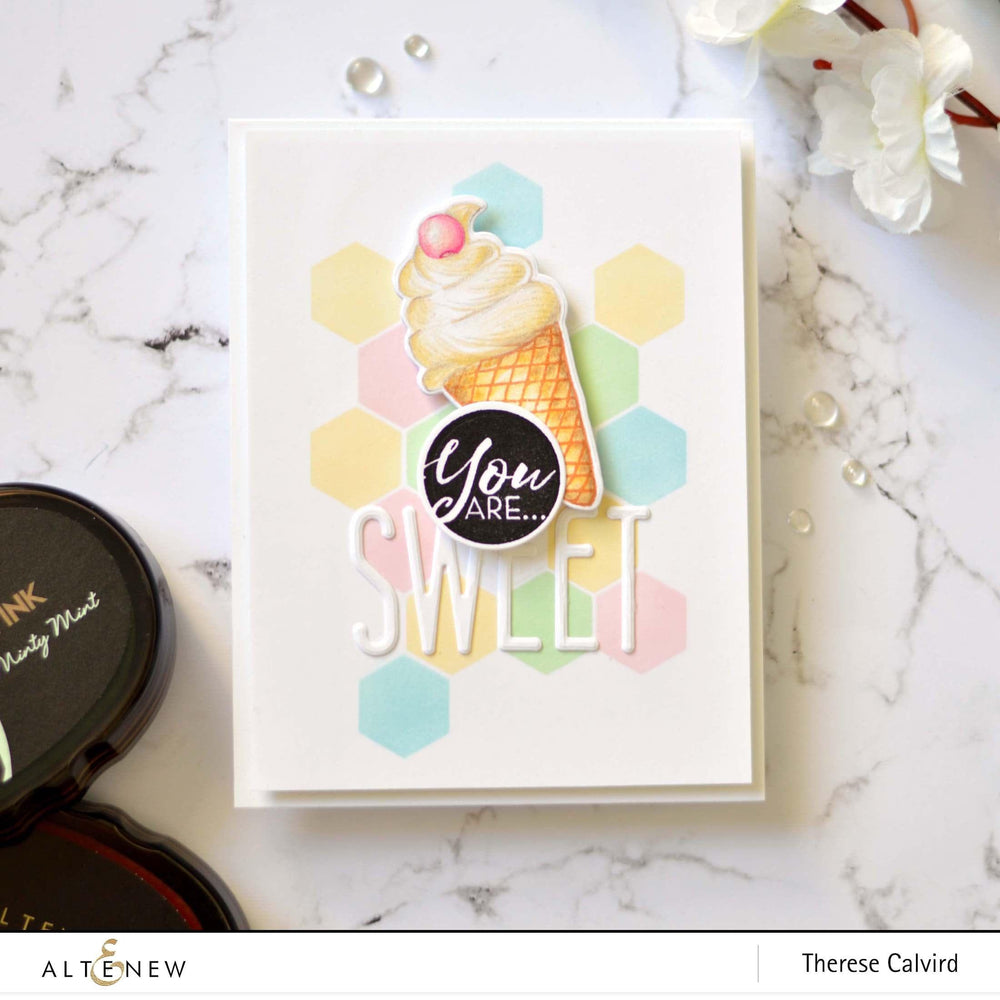 EXP Factors Stencil Honeycomb Stencil