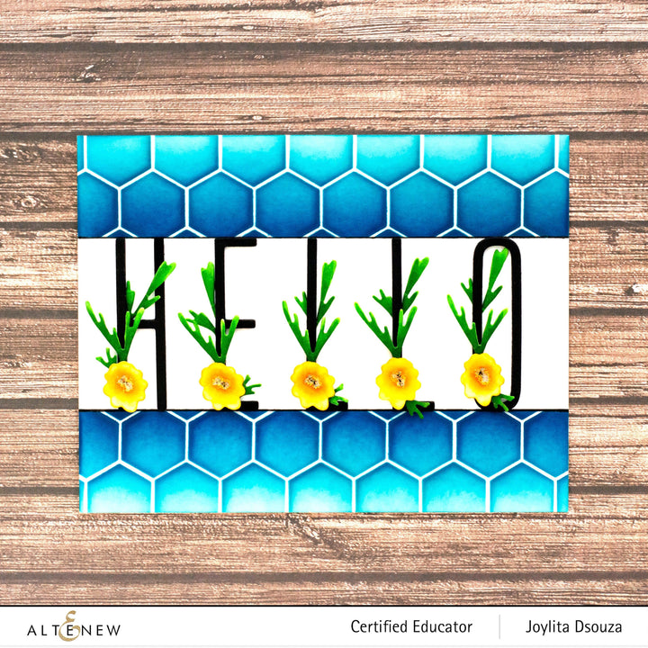 EXP Factors Stencil Honeycomb Stencil