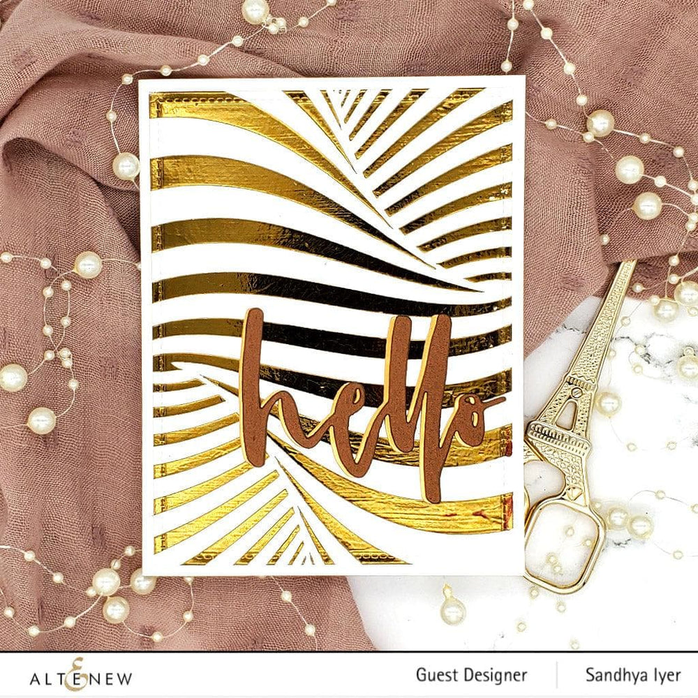 Photocentric Stencil Illusion Twist Stencil