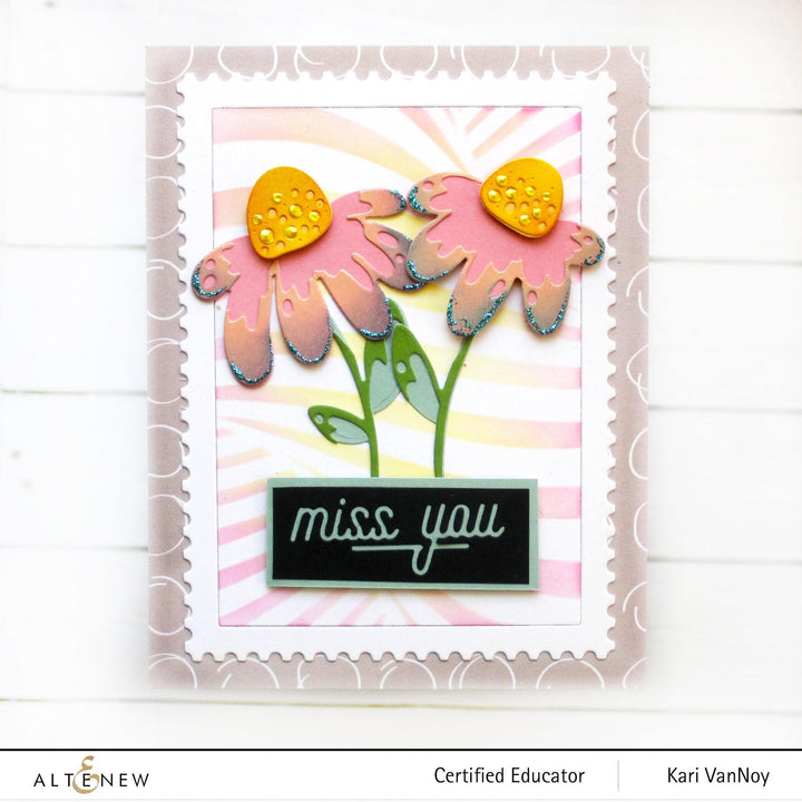 Photocentric Stencil Illusion Twist Stencil