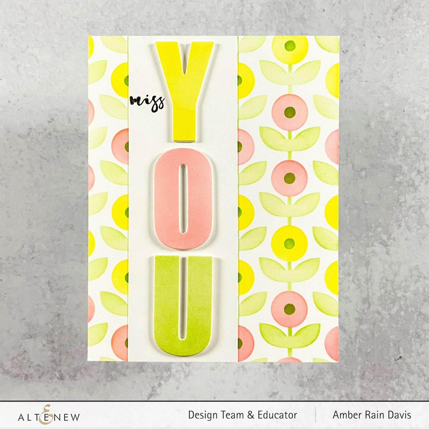 Photocentric Stencil Inky Bouquet Simple Coloring Stencil