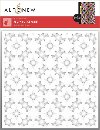 Journey Abroad Builder Stencil Set 4 In 1