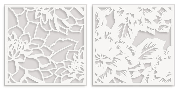 EXP Factors Stencil Layered Dahlia A & B Stencil Set