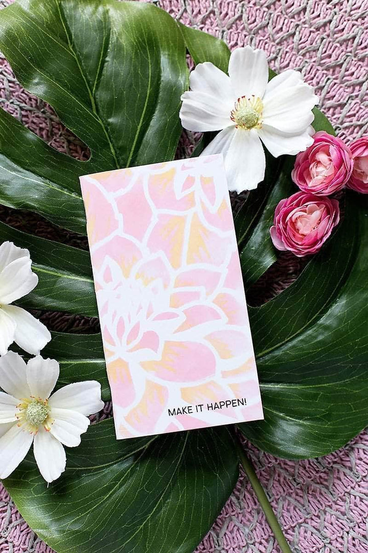 EXP Factors Stencil Layered Dahlia A & B Stencil Set