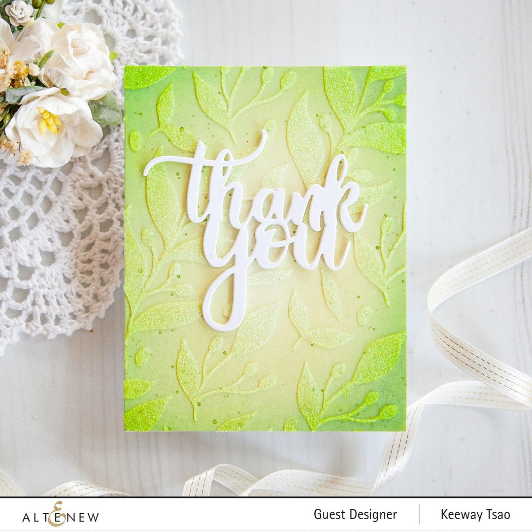 Photocentric Stencil Leaves & Berries Stencil