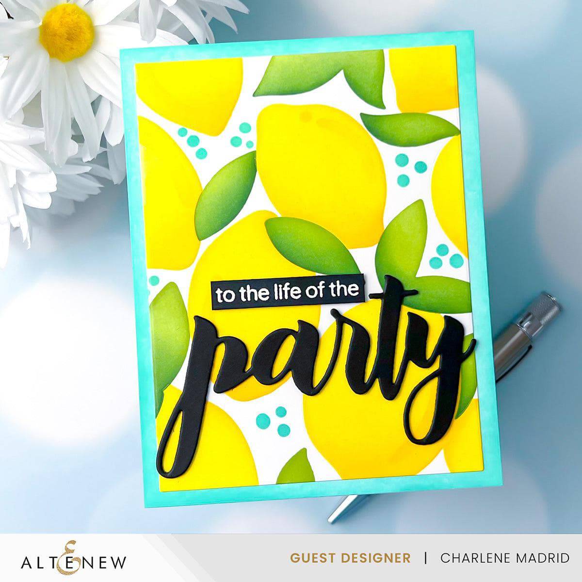 Lemon Craze Stencil Set (3 in 1) | Altenew