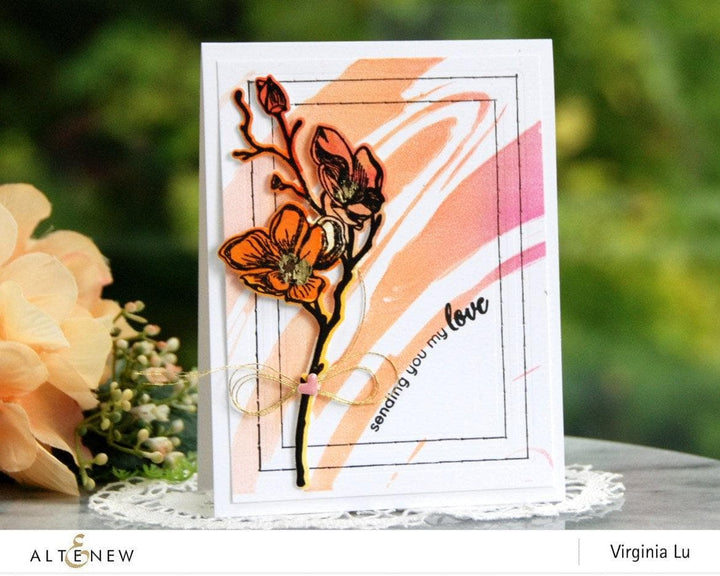 EXP Factors Stencil Liquid Marble Stencil