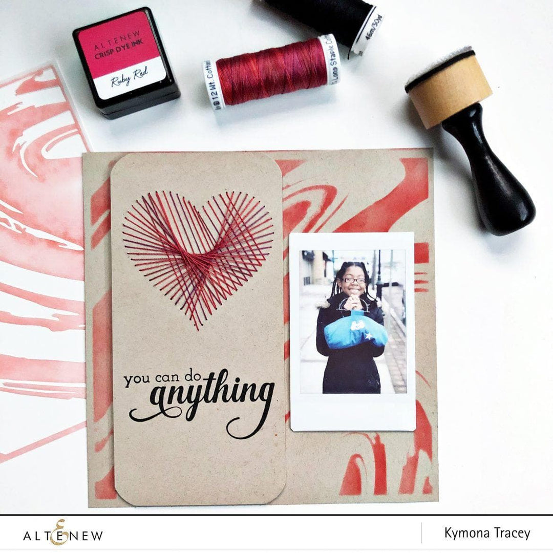 EXP Factors Stencil Liquid Marble Stencil