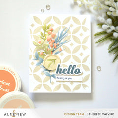 Luminous Diamond Rings Stencil