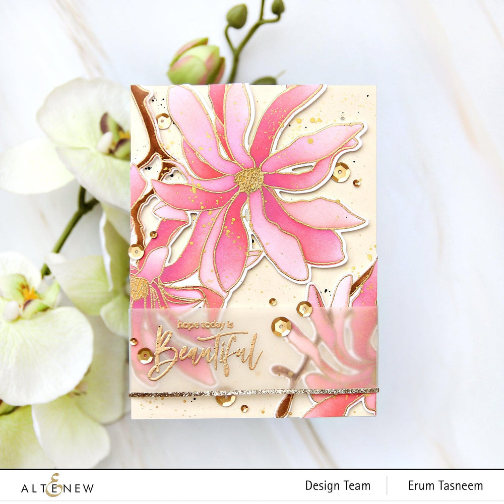 EXP Factors Stencil Magnolia Ballerina Simple Coloring Stencil Set (3 in 1)