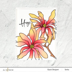 EXP Factors Stencil Magnolia Ballerina Simple Coloring Stencil Set (3 in 1)