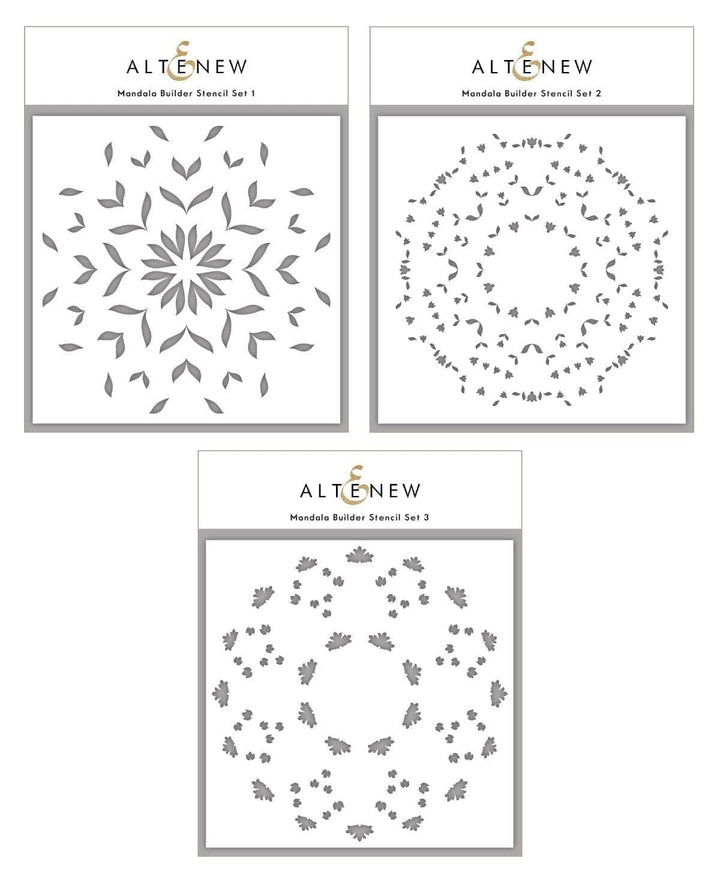 Photocentric Stencil Mandala Builder Stencil Set (3 in 1)