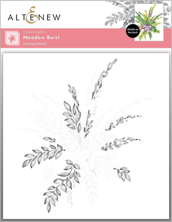 EXP Factors Stencil Meadow Burst Stencil Set (5 in 1)