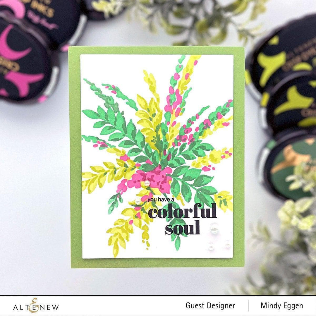 EXP Factors Stencil Meadow Burst Stencil Set (5 in 1)