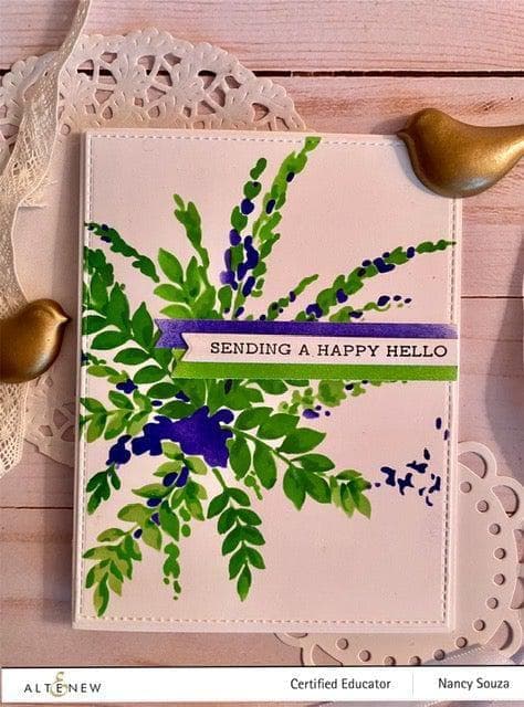 EXP Factors Stencil Meadow Burst Stencil Set (5 in 1)