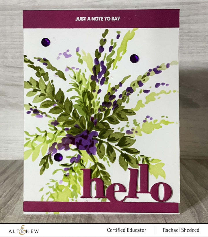 EXP Factors Stencil Meadow Burst Stencil Set (5 in 1)