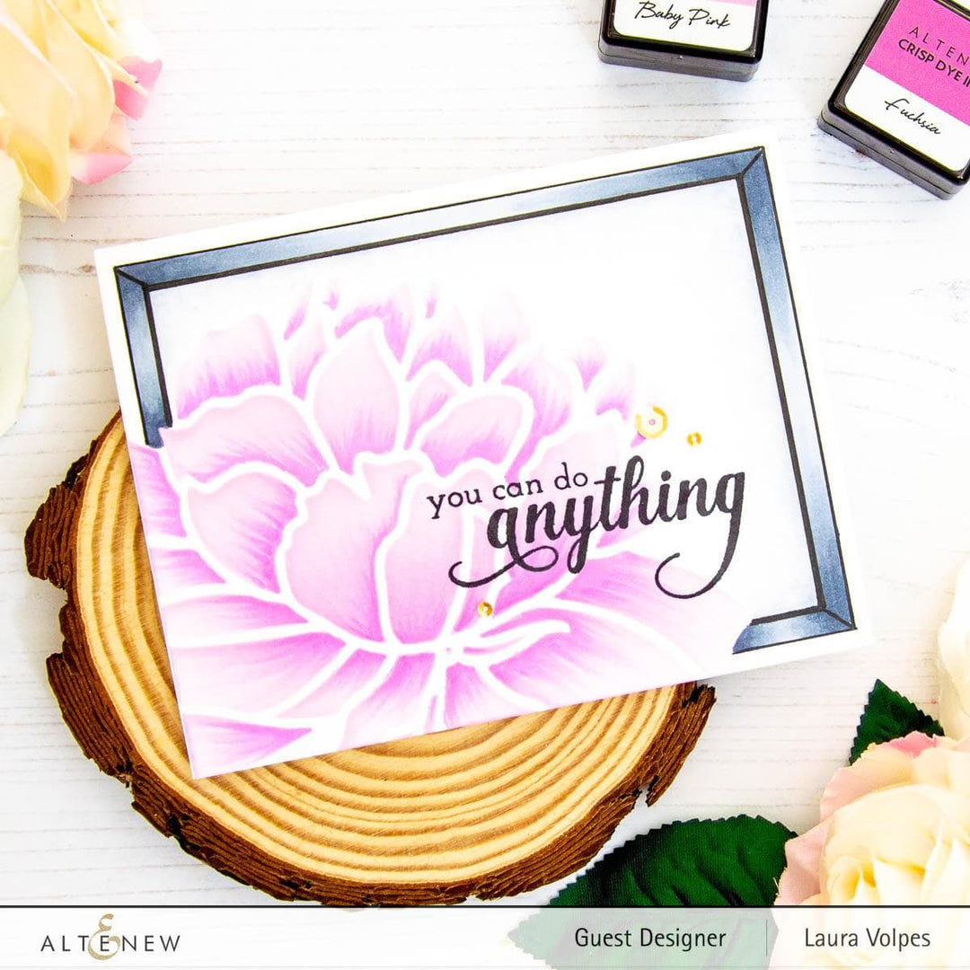 Photocentric Stencil Mega Bloom Stencil