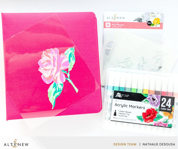 Mega Blossom Stencil Set (4 in 1)