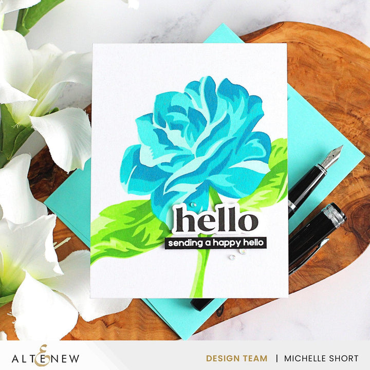 Mega Blossom Stencil Set (4 in 1)